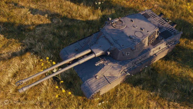 Скриншоты танка E 65 Zwilling из обновления 1.29 в World of Tanks