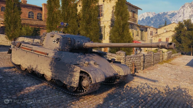 Скриншоты танка E 65 Zwilling из обновления 1.29 в World of Tanks