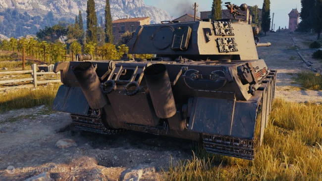 Скриншоты танка E 65 Zwilling из обновления 1.29 в World of Tanks