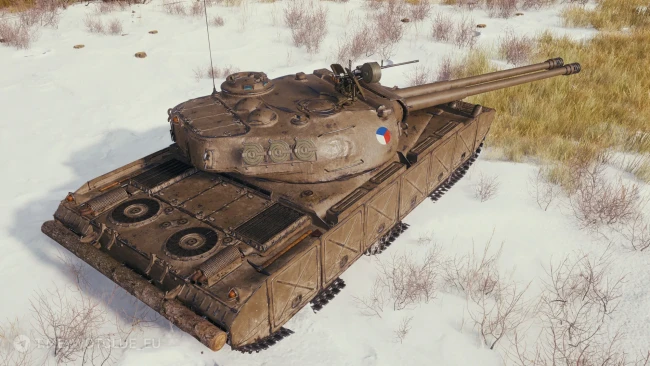 Скриншоты танка SDT-58 Vlkodav из обновления 1.29 в World of Tanks