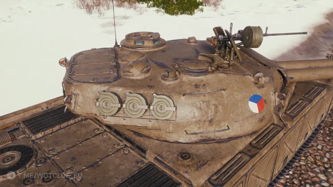 Скриншоты танка SDT-58 Vlkodav из обновления 1.29 в World of Tanks