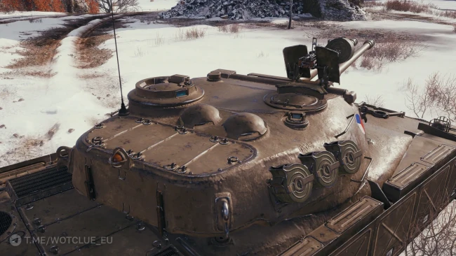 Скриншоты танка SDT-58 Vlkodav из обновления 1.29 в World of Tanks