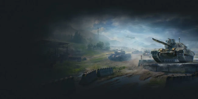 Карта «Полигон» на артах 17 сезона Боевого пропуска в World of Tanks