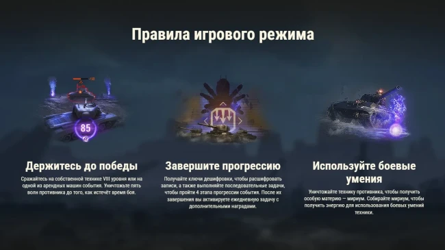 Событие «Последний рубеж: Операция "Пандора"» в World of Tanks