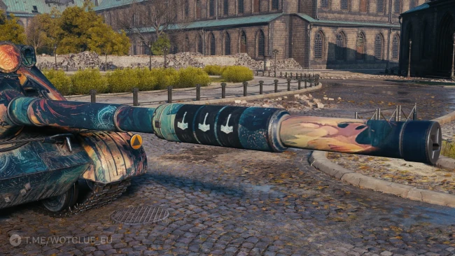 2D-стиль «Молот Тора» из обновления 1.29 в World of Tanks