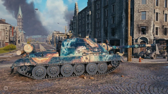 2D-стиль «Молот Тора» из обновления 1.29 в World of Tanks