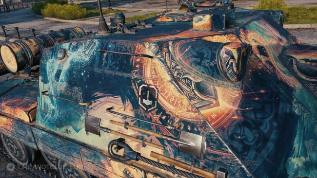 2D-стиль «Молот Тора» из обновления 1.29 в World of Tanks