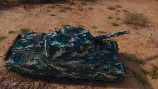 2D-стиль «Лови волну» из обновления 1.29 в World of Tanks