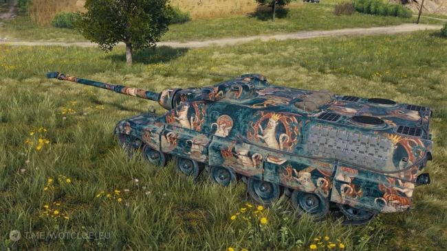 2D-стиль «Девять жизней» из обновления 1.29 в World of Tanks