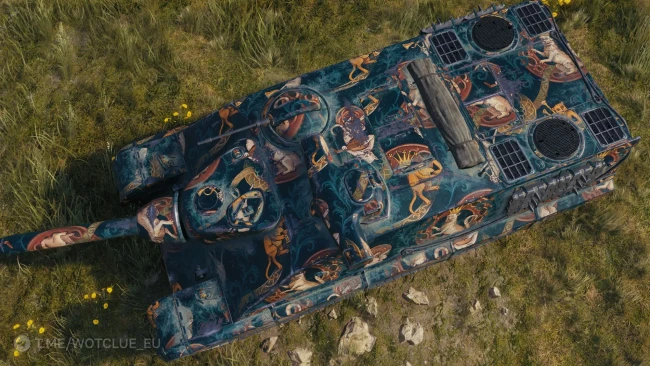 2D-стиль «Девять жизней» из обновления 1.29 в World of Tanks