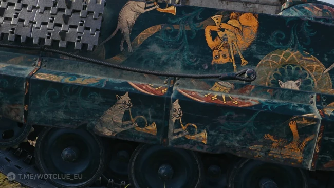 2D-стиль «Девять жизней» из обновления 1.29 в World of Tanks