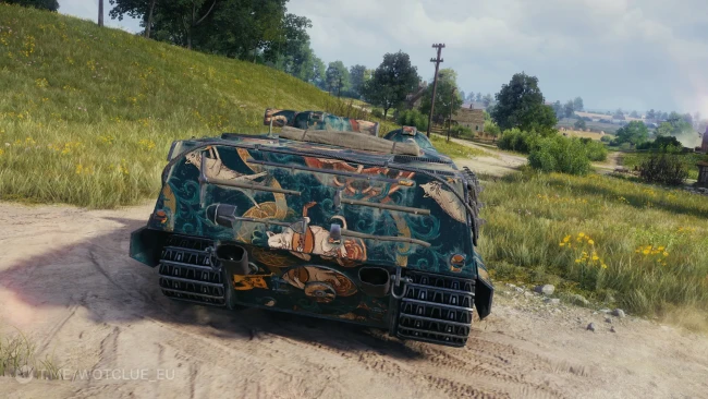 2D-стиль «Девять жизней» из обновления 1.29 в World of Tanks