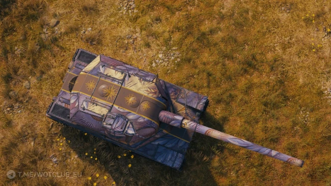 2D-стиль «Луч надежды» из обновления 1.29 в World of Tanks