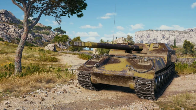 2D-стиль «Шёпот пушек» из обновления 1.29 в World of Tanks