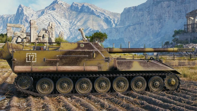 2D-стиль «Шёпот пушек» из обновления 1.29 в World of Tanks