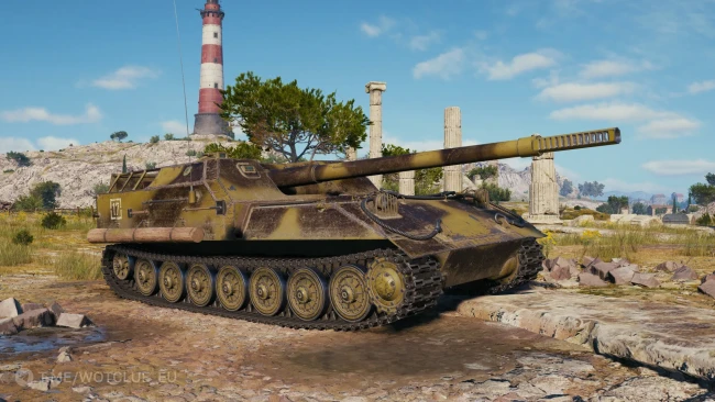 2D-стиль «Шёпот пушек» из обновления 1.29 в World of Tanks
