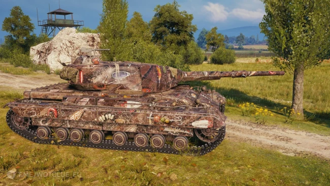 2D-стиль «На рыбалку» из обновления 1.29 в World of Tanks