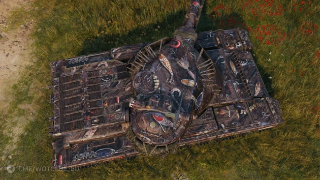 2D-стиль «На рыбалку» из обновления 1.29 в World of Tanks