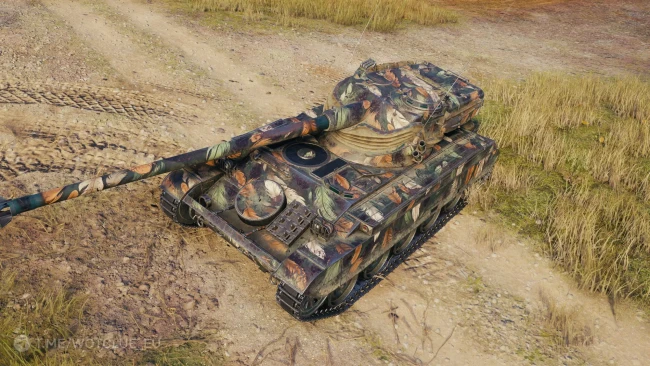2D-стиль «Рождённый летать» из обновления 1.29 в World of Tanks