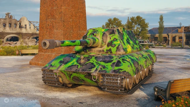 2D-стиль «Токсичная среда» из обновления 1.29 в World of Tanks