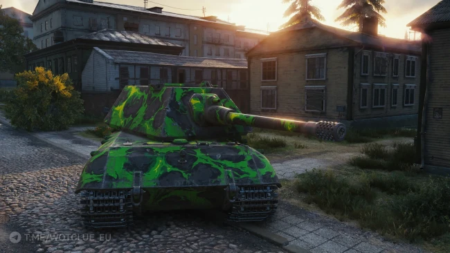 2D-стиль «Токсичная среда» из обновления 1.29 в World of Tanks