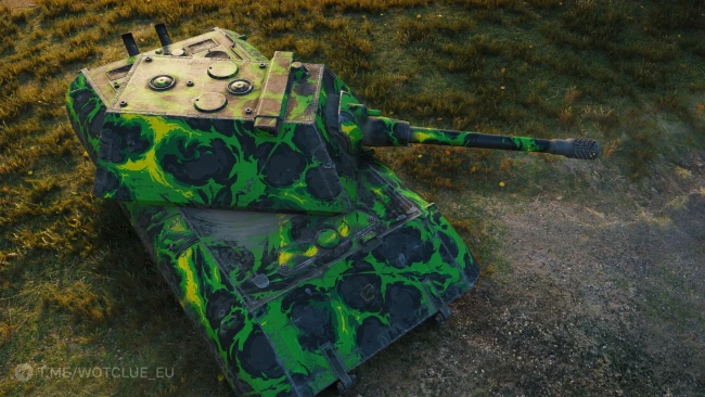 2D-стиль «Токсичная среда» из обновления 1.29 в World of Tanks