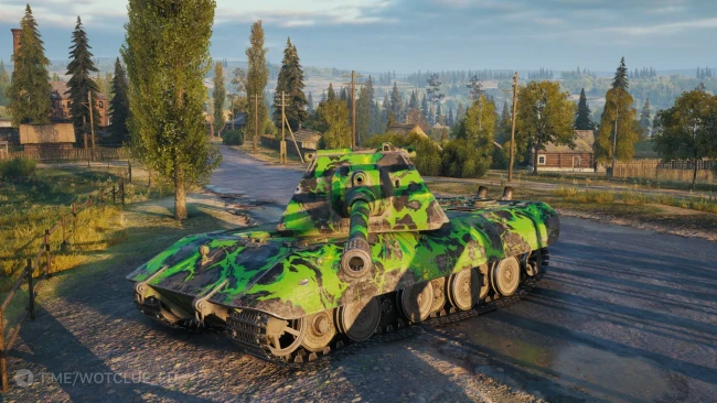 2D-стиль «Токсичная среда» из обновления 1.29 в World of Tanks