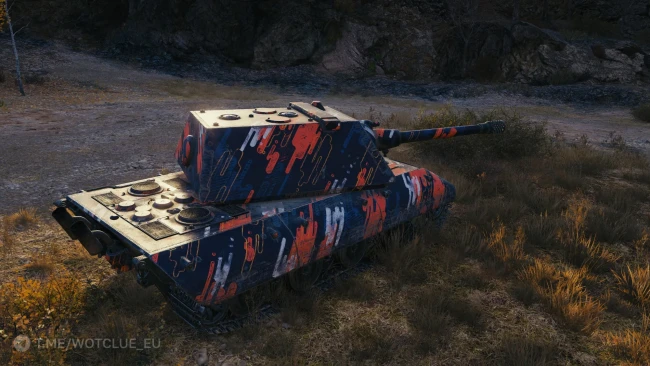 2D-стиль «Неоновый призрак» из обновления 1.29 в World of Tanks