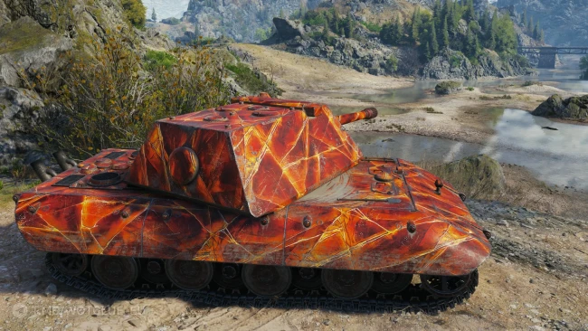 2D-стиль «Янтарная броня» из обновления 1.29 в World of Tanks