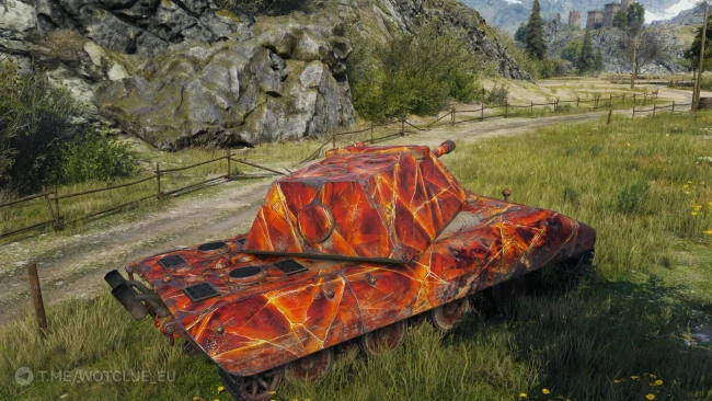 2D-стиль «Янтарная броня» из обновления 1.29 в World of Tanks