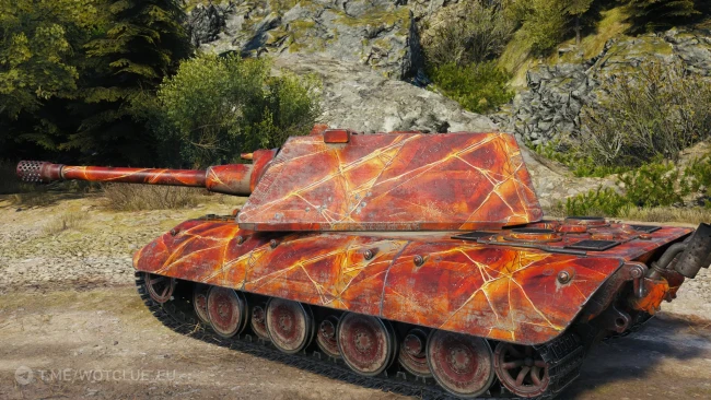 2D-стиль «Янтарная броня» из обновления 1.29 в World of Tanks