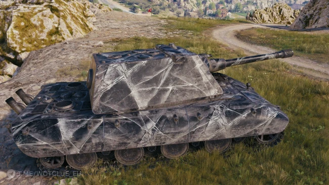 2D-стиль «Ониксовая броня» из обновления 1.29 в World of Tanks