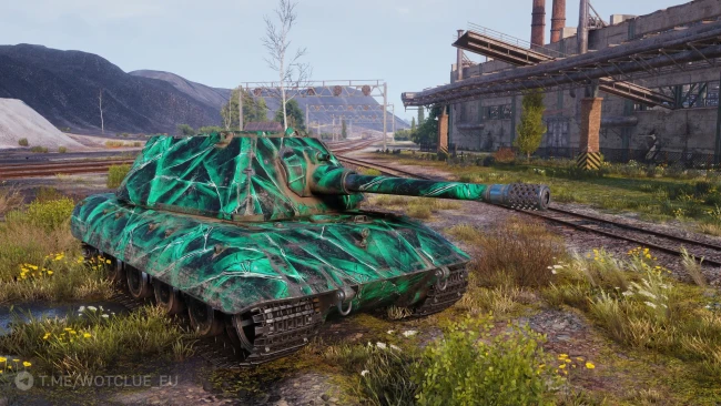 2D-стиль «Изумрудная броня» из обновления 1.29 в World of Tanks