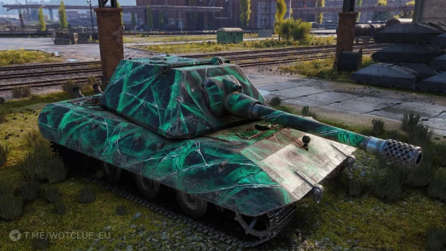 2D-стиль «Изумрудная броня» из обновления 1.29 в World of Tanks