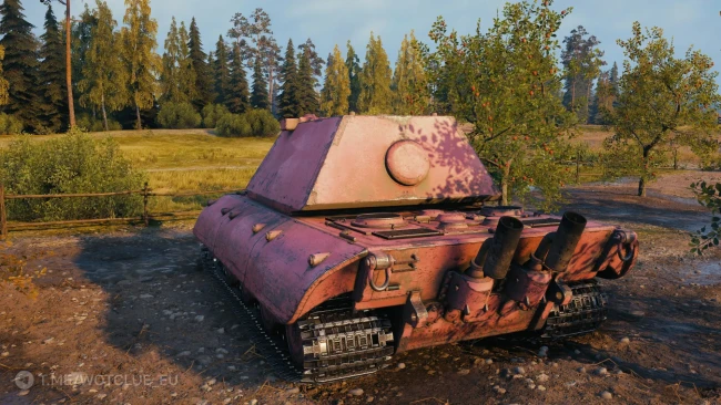 2D-стиль «Брутально-розовый» из обновления 1.28 в World of Tanks