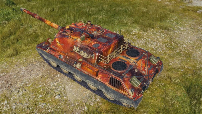 2D-стиль «Выкованный в огне» из обновления 1.28 в World of Tanks