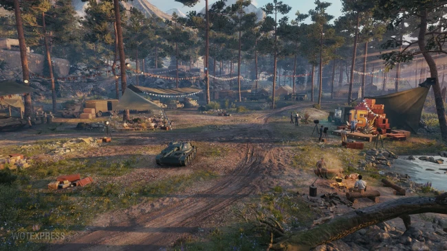 Ангар в честь 15-летия World of Tanks