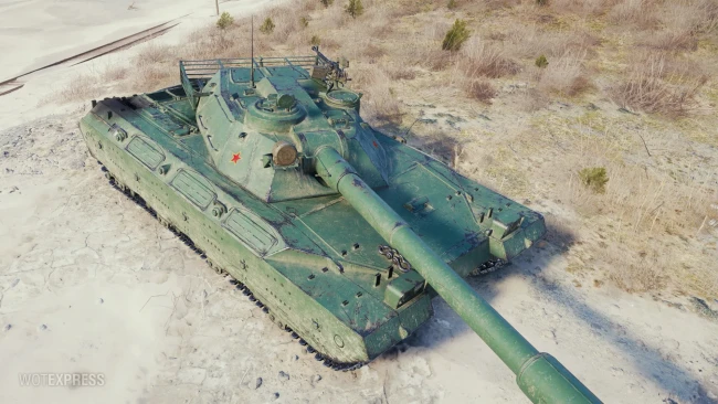Танк BZT-70 из обновления 1.29.1 в World of Tanks