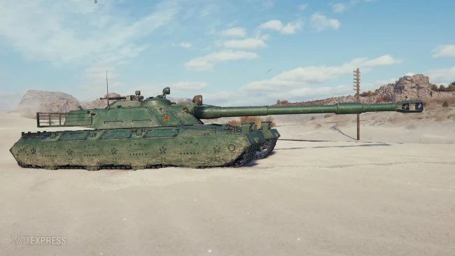 Танк BZT-70 из обновления 1.29.1 в World of Tanks