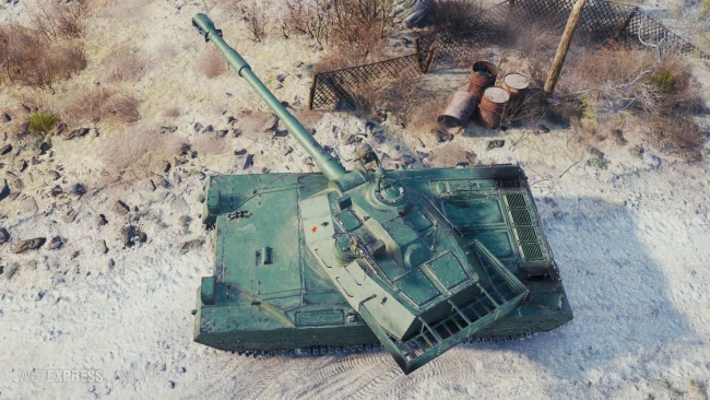 Танк BZT-70 из обновления 1.29.1 в World of Tanks