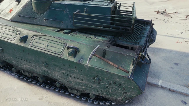 Танк BZT-70 из обновления 1.29.1 в World of Tanks