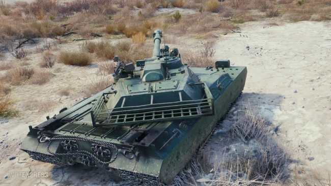 Танк BZT-70 из обновления 1.29.1 в World of Tanks