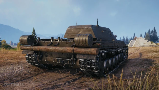 Танк TBT из обновления 1.29.1 в World of Tanks