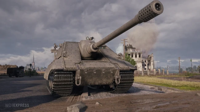 Танк Jg.Pz. E 90 из обновления 1.29.1 в World of Tanks