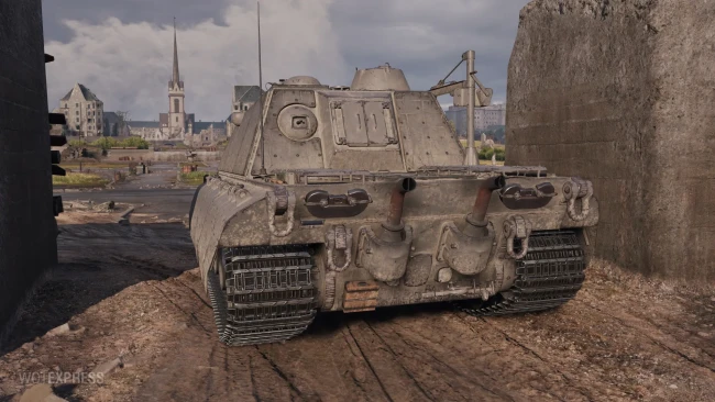 Танк Jg.Pz. E 90 из обновления 1.29.1 в World of Tanks