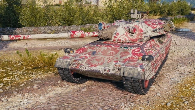 2D-стиль «Wzory ludowe» из обновления 1.29.1 в World of Tanks