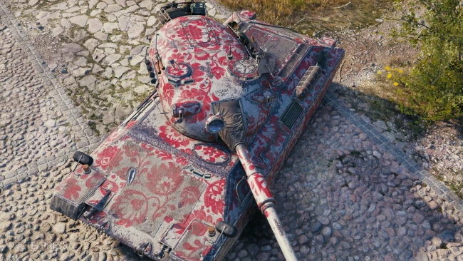 2D-стиль «Wzory ludowe» из обновления 1.29.1 в World of Tanks