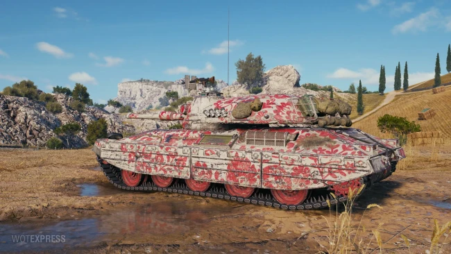 2D-стиль «Wzory ludowe» из обновления 1.29.1 в World of Tanks