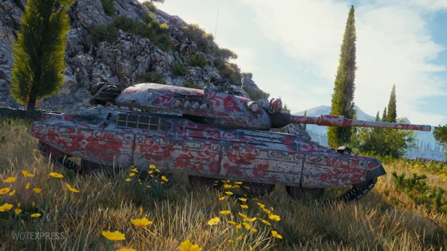 2D-стиль «Wzory ludowe» из обновления 1.29.1 в World of Tanks
