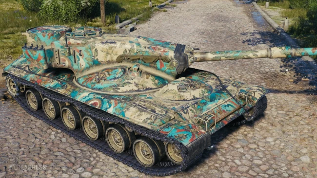 2D-стиль «14 Juillet» из обновления 1.29.1 в World of Tanks